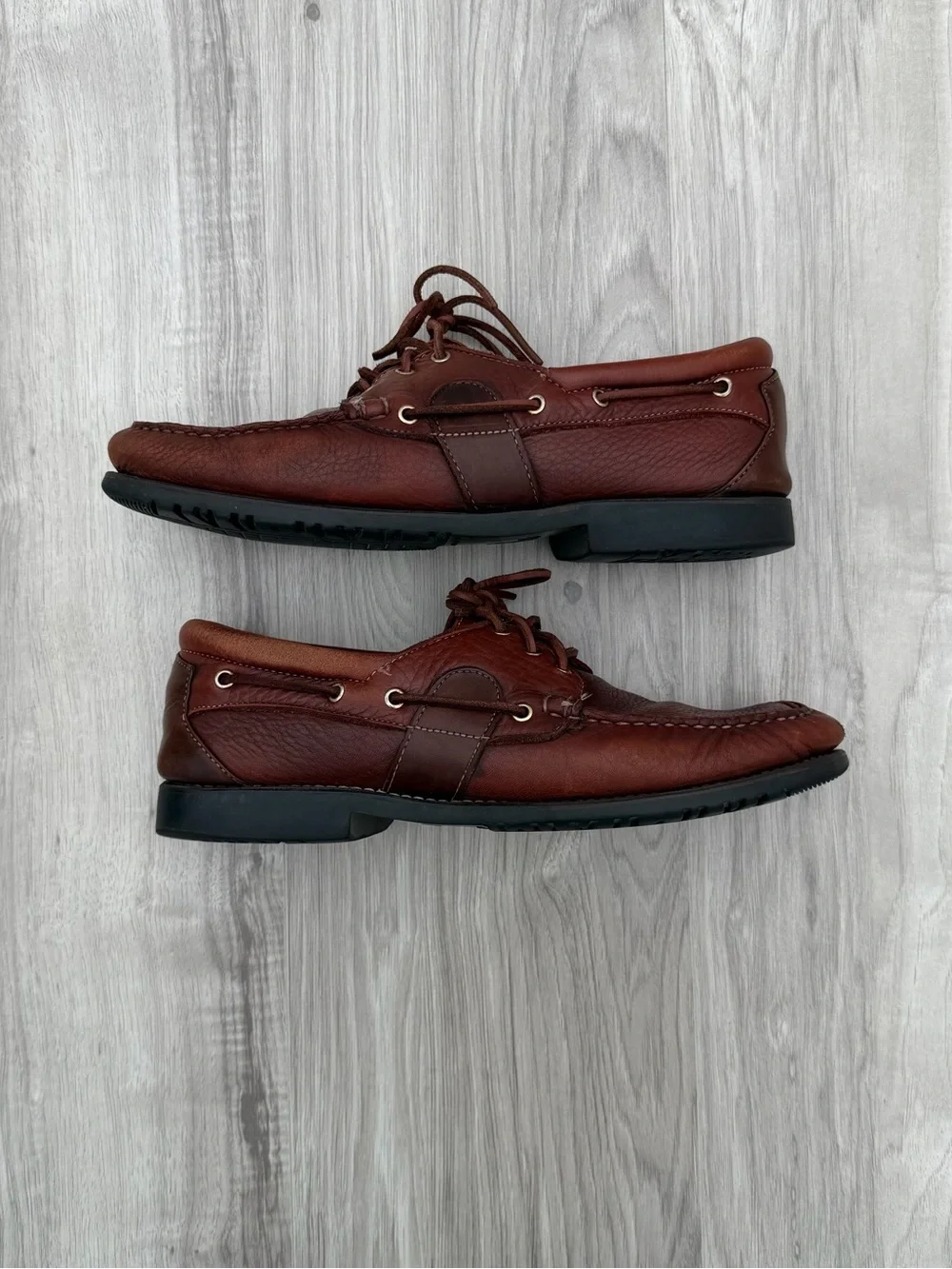 Allen Edmonds premium leather boat shoes